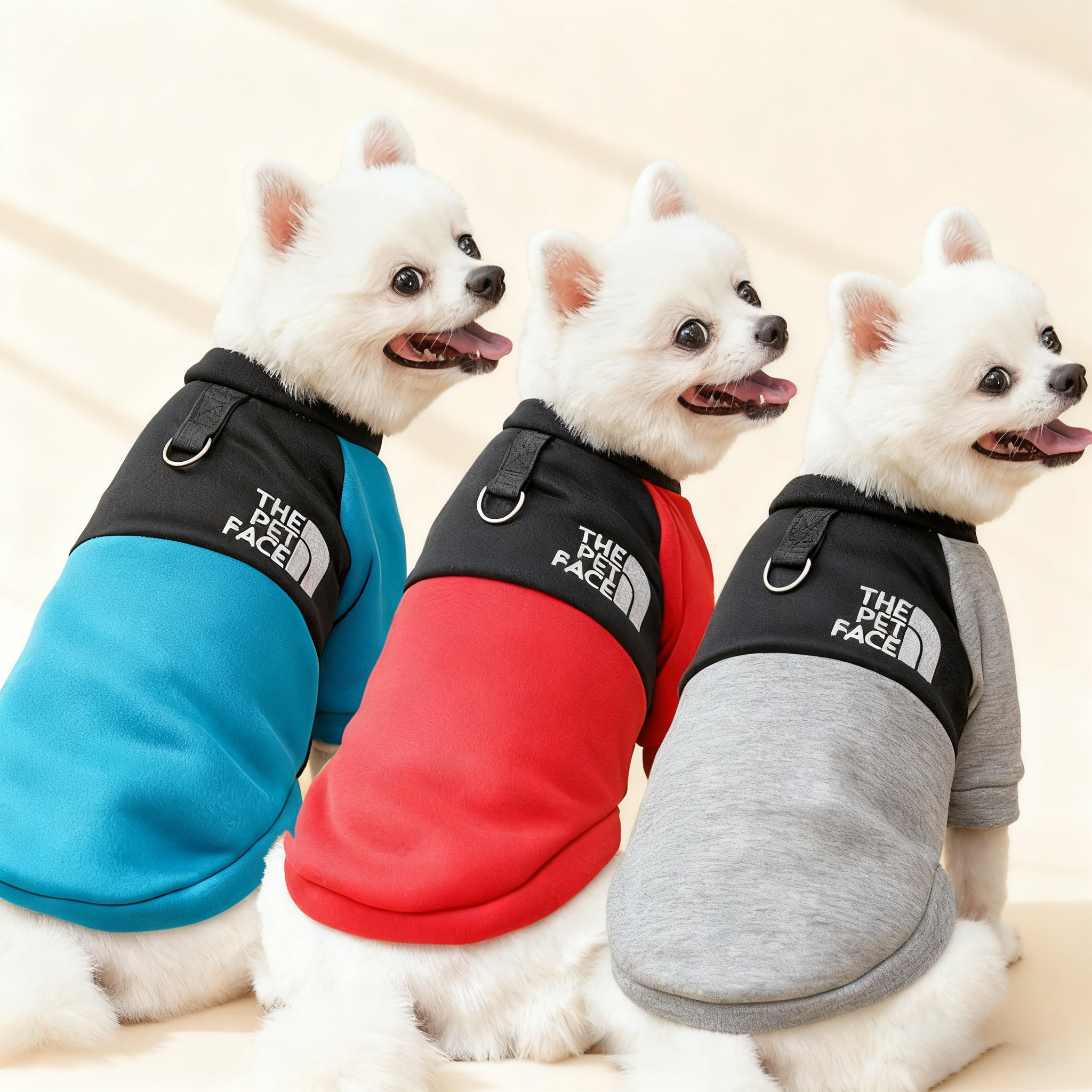 Fleece Lined Dog Clothes for Four Season_CWMM11123