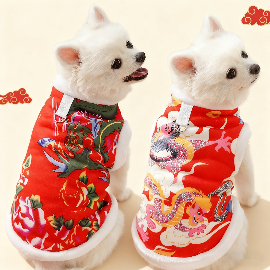 Festive Pet Jacket – Warm Dog Cat Winter Outfit_CWMM11304