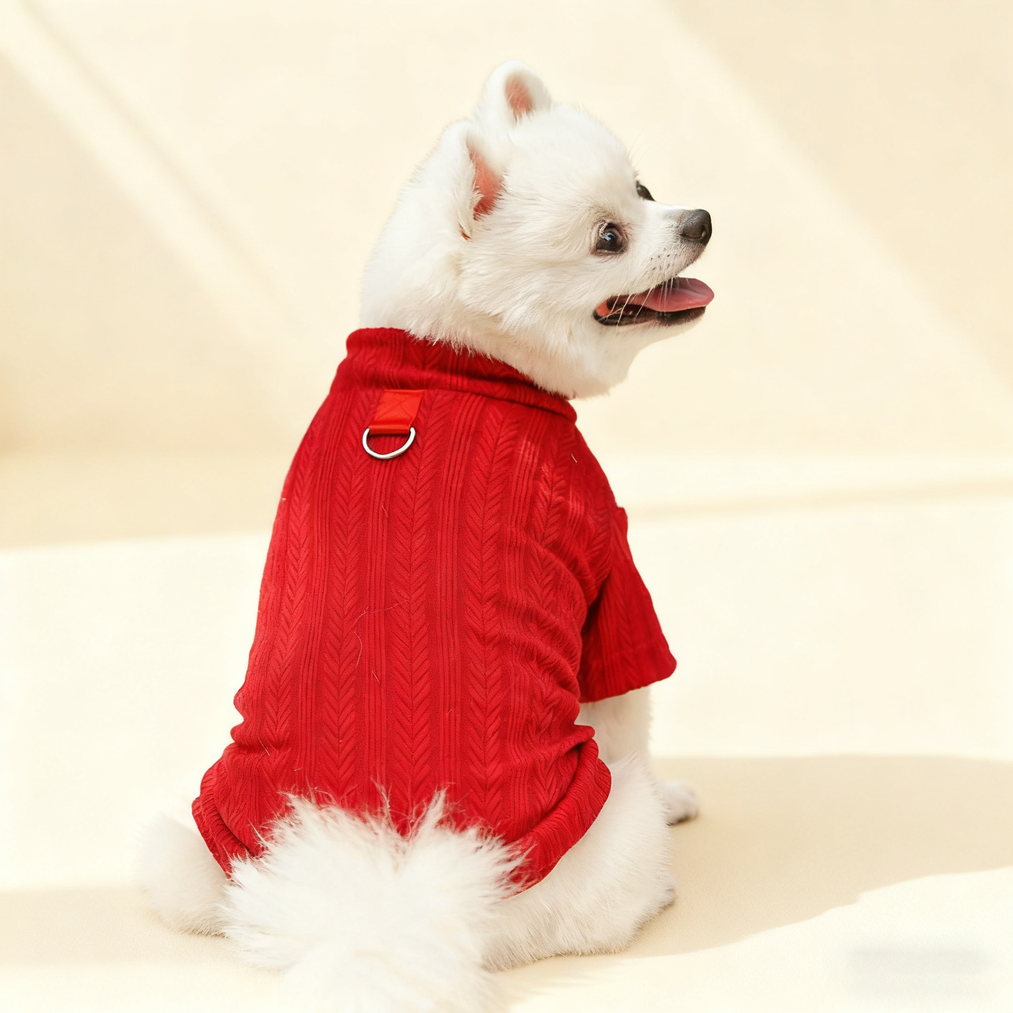 Elastic Pet Undershirt – Soft Fall Winter Outfit_CWMM11074