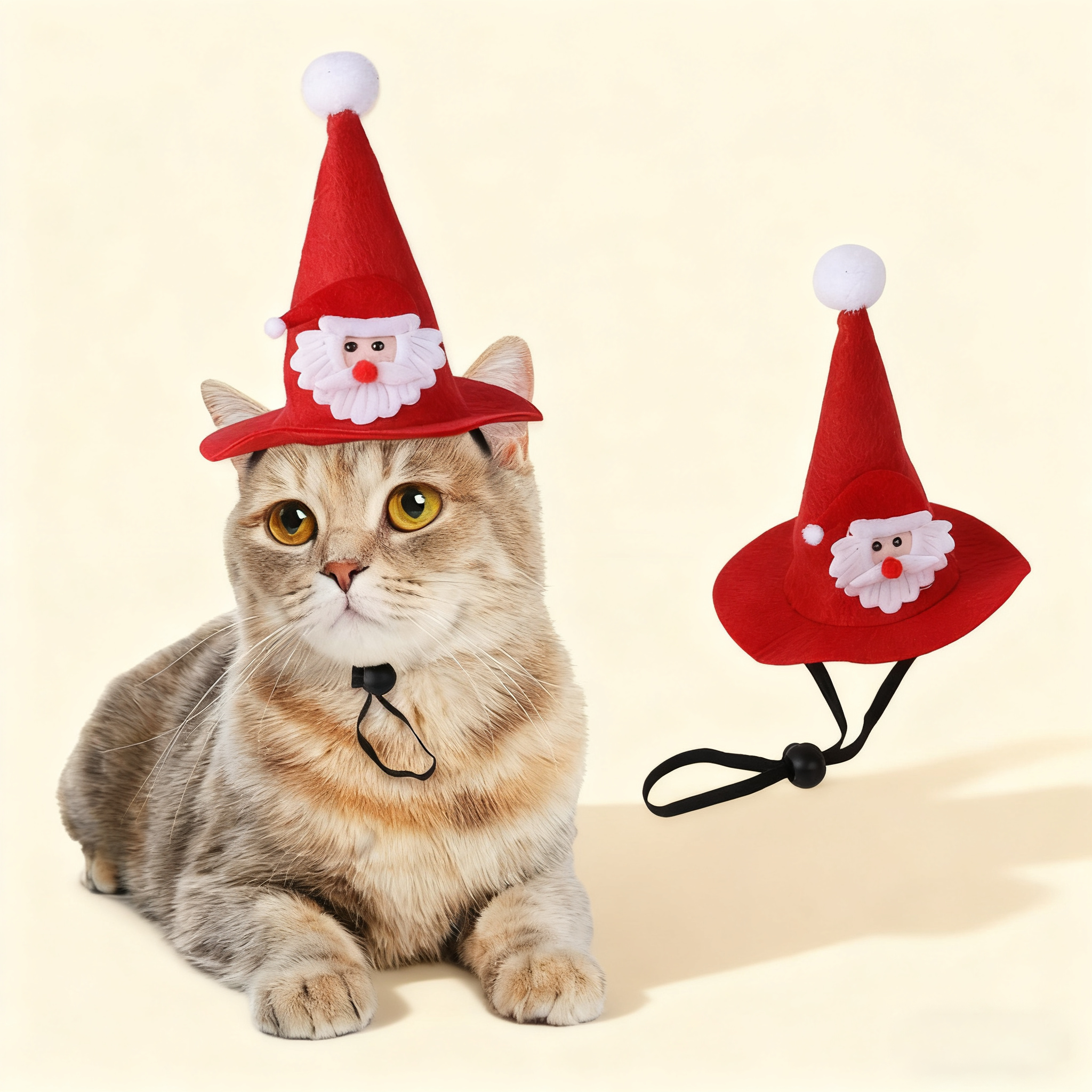 Funny Christmas Hat for Cats & Small Dogs_CWMM11400