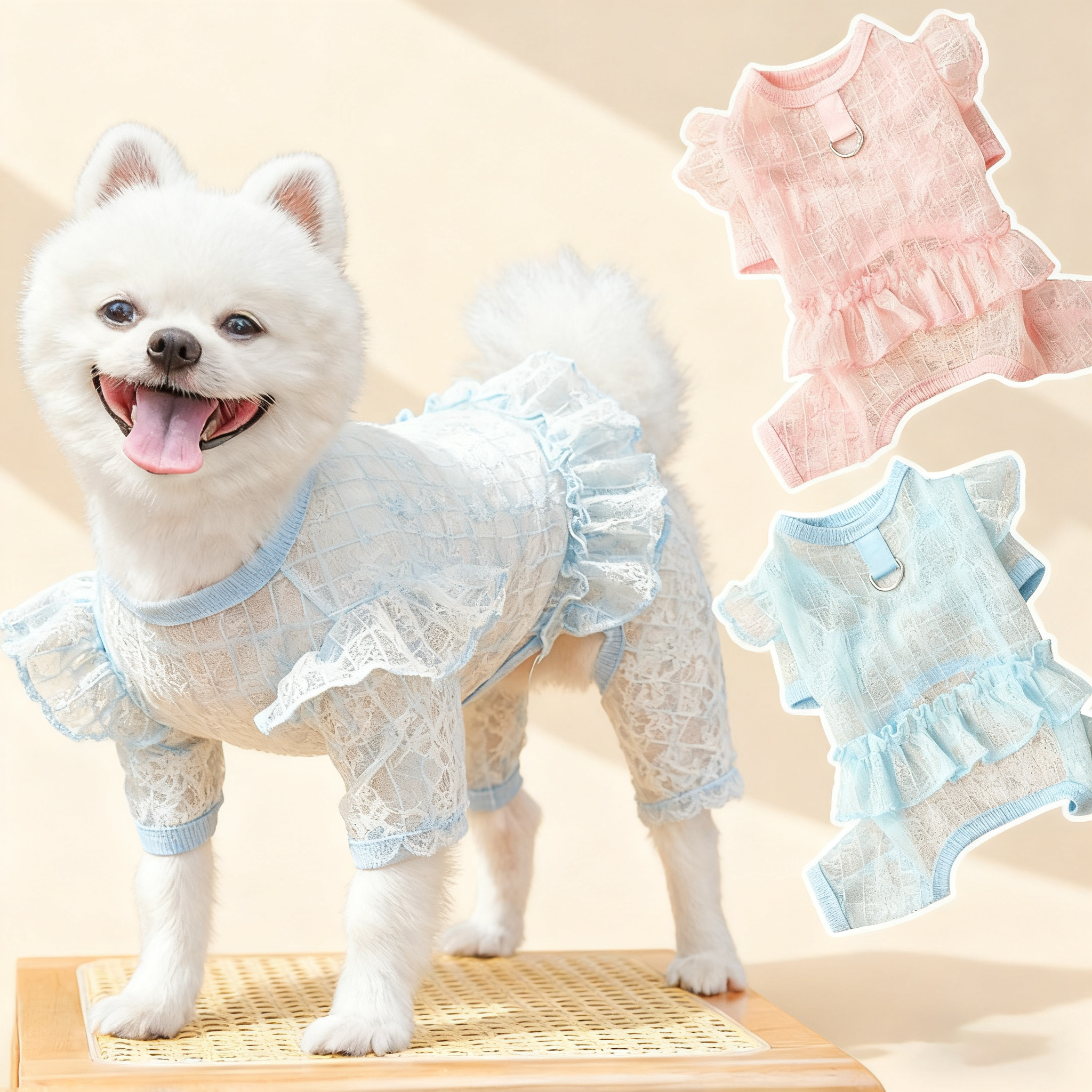 Sheer Mesh Lace for Cats & Dogs_CWMM11126