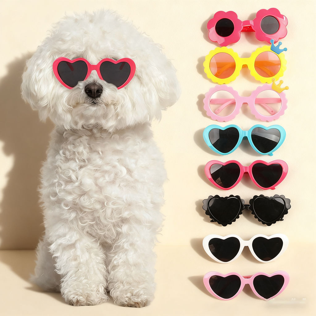 Funny Pet Glasses – Dog Cat Christmas Accessory_CWMM11279