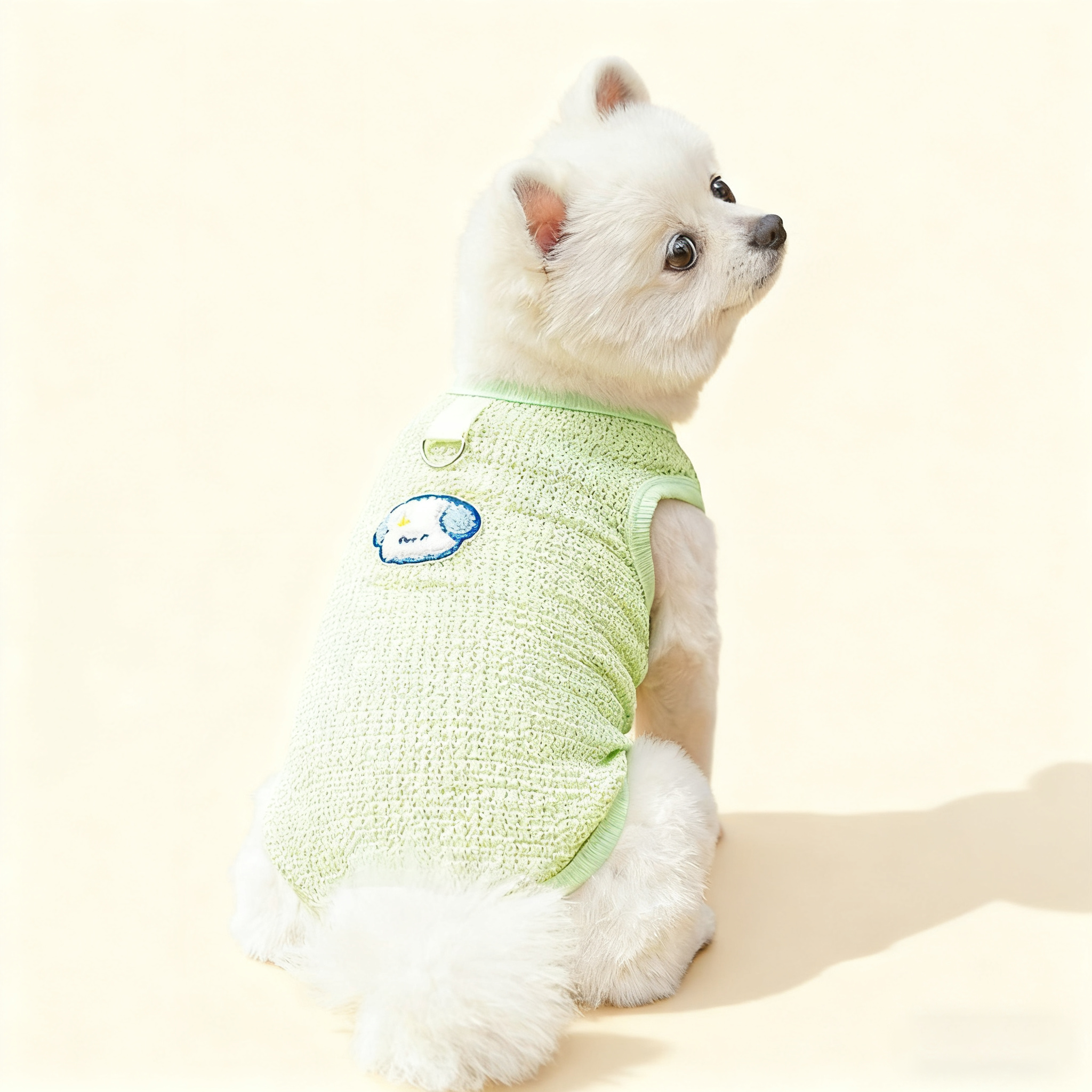 Mesh Pet Vest – Breathable Stretch Summer Top_CWMM11229