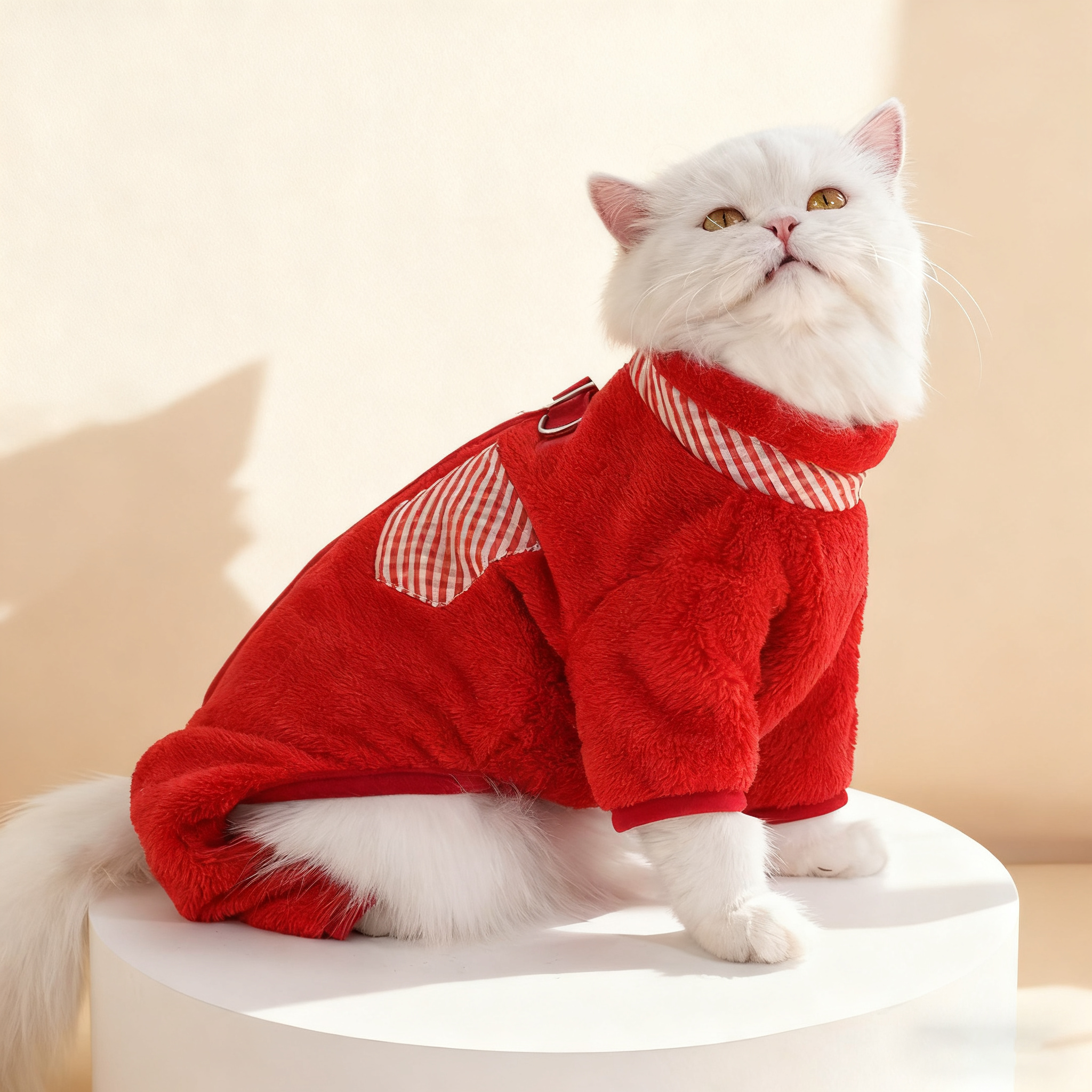 Pet Fleece Jumpsuit – Dog Cat Winter Outfit_CWMM11276