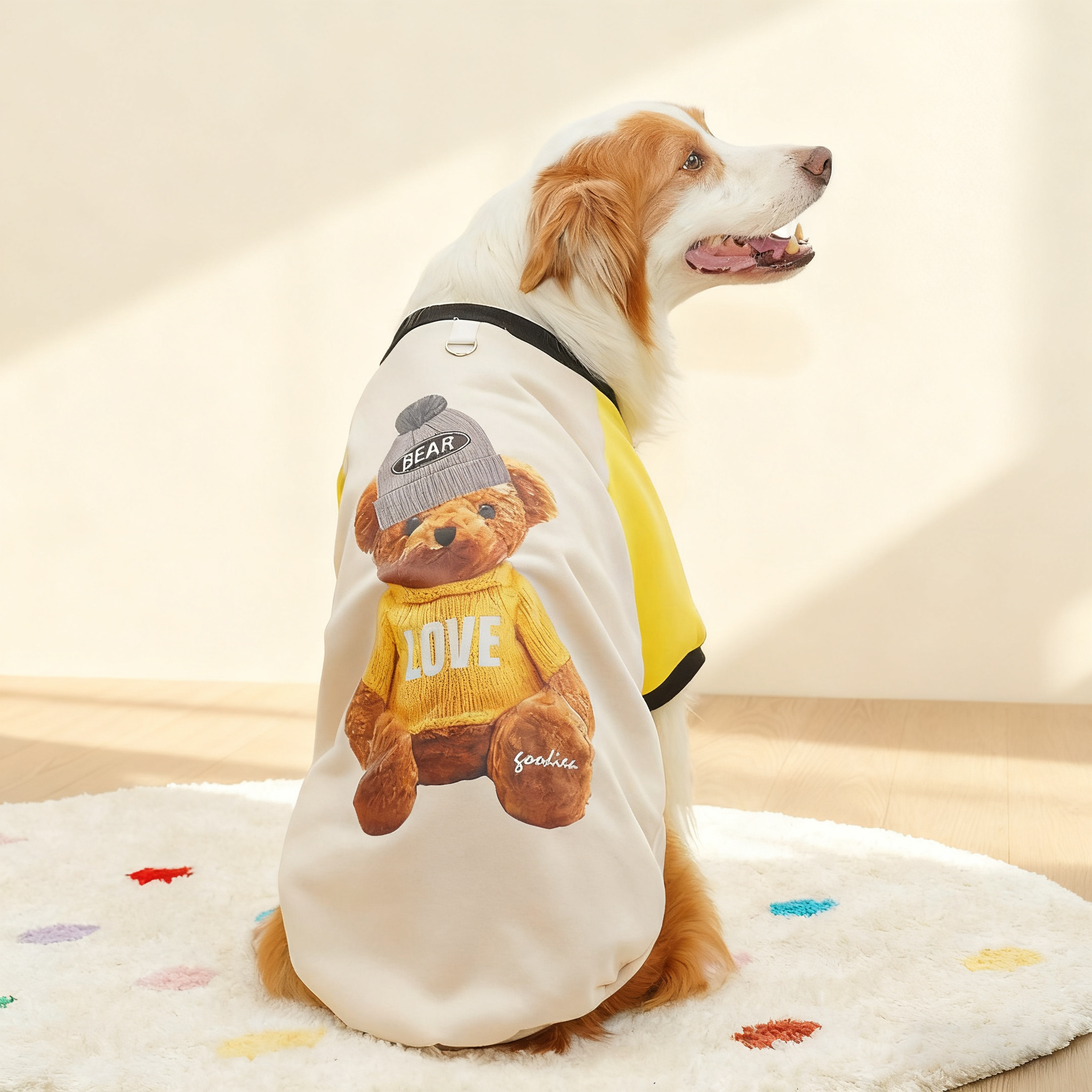 Fleece Pet Hoodie – Warm Winter Dog Cat Clothes_CWMM11162