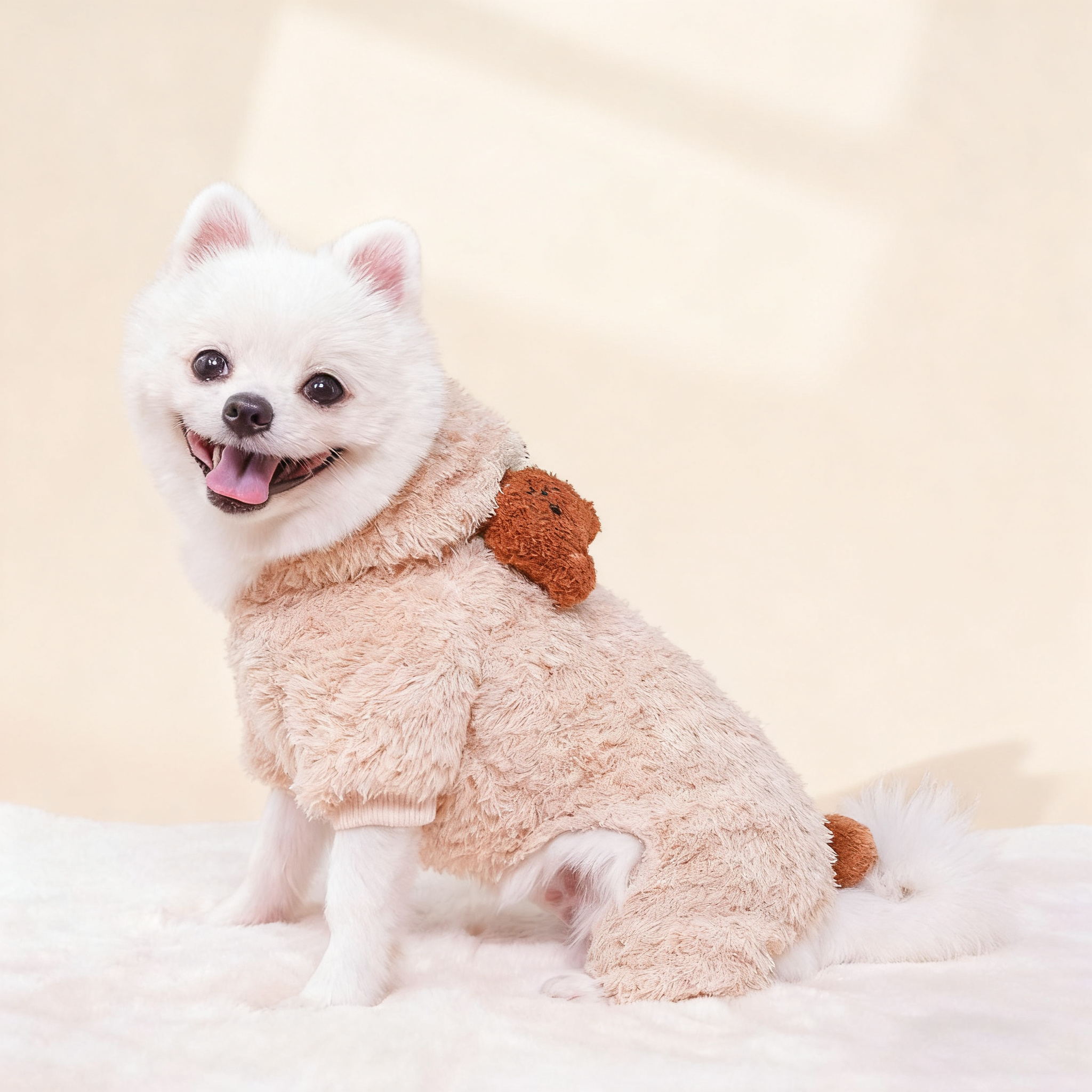 Warm Bear Costume   Winter Dog Cat Wear_CWMM11298