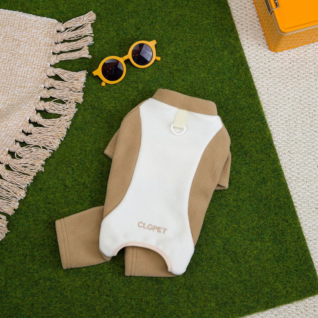 Cozy Fleece Dog Jumpsuit for Small Dogs_CWMM12232