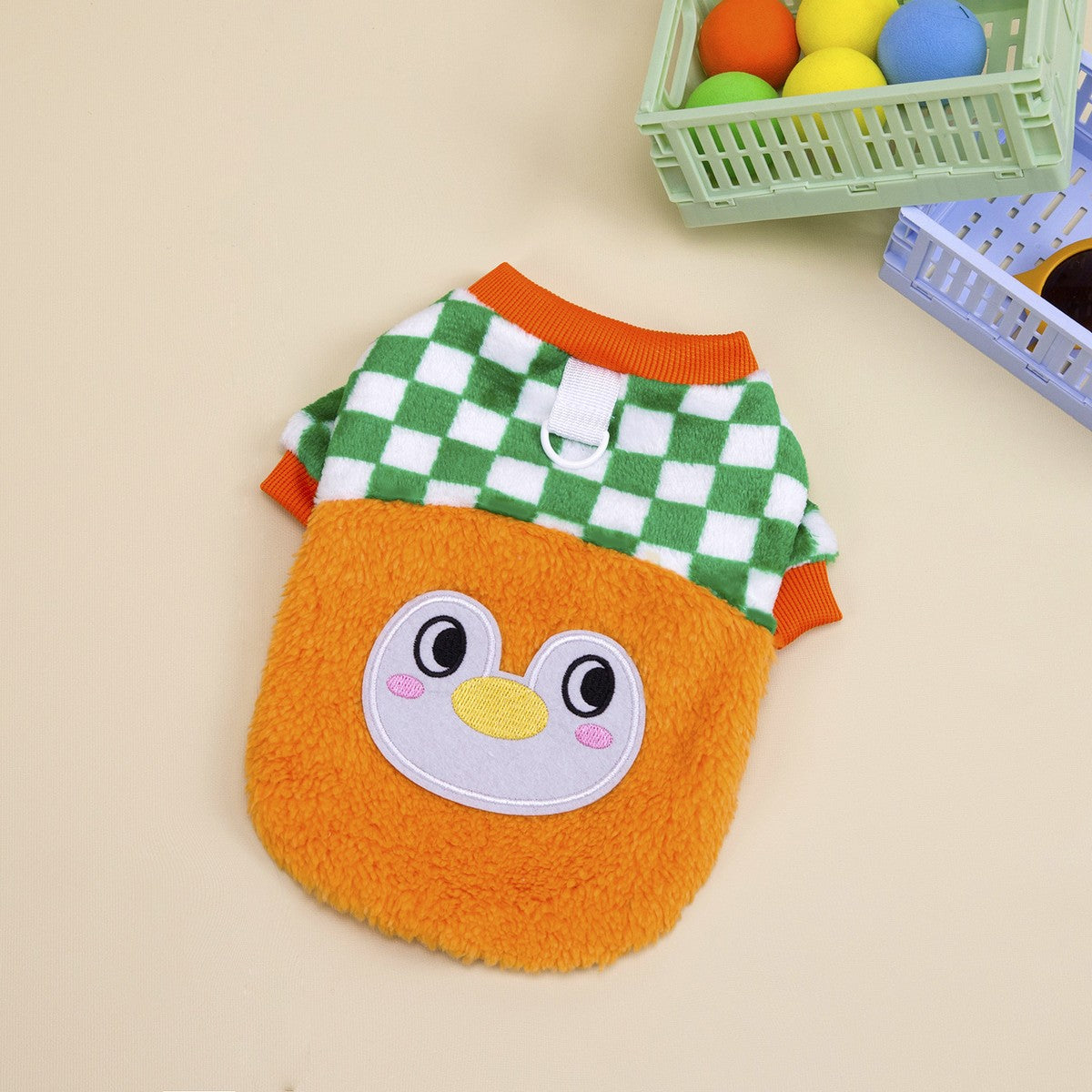 Pet Winter Fleece Hoodie for Small Dogs_CWMM12231