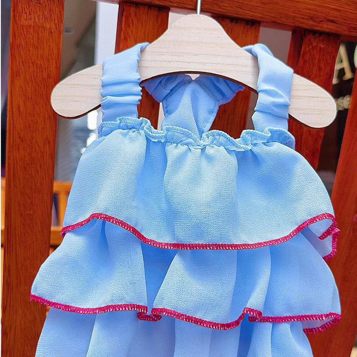 Cute Summer Pet Dress – Breathable Outfit_CWMM11170