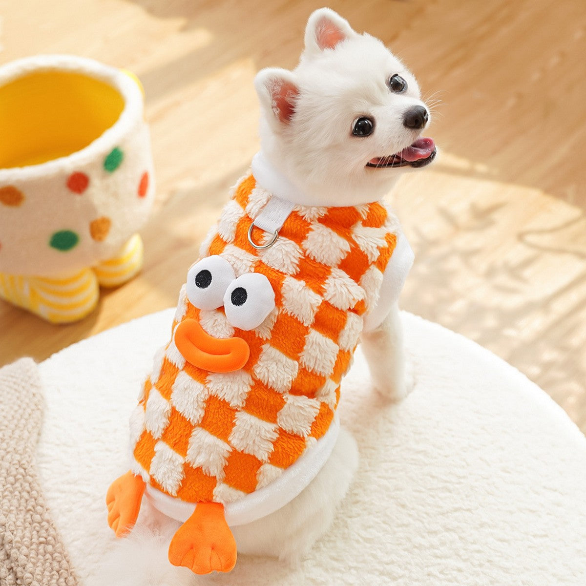 Funny Cartoon Pet Hoodie – Cute Dog & Cat Outfit_CWMM11070