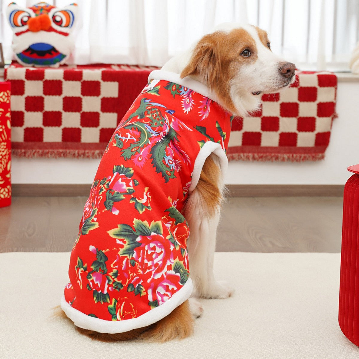 Festive Pet Jacket – Warm Dog Cat Winter Outfit_CWMM11304