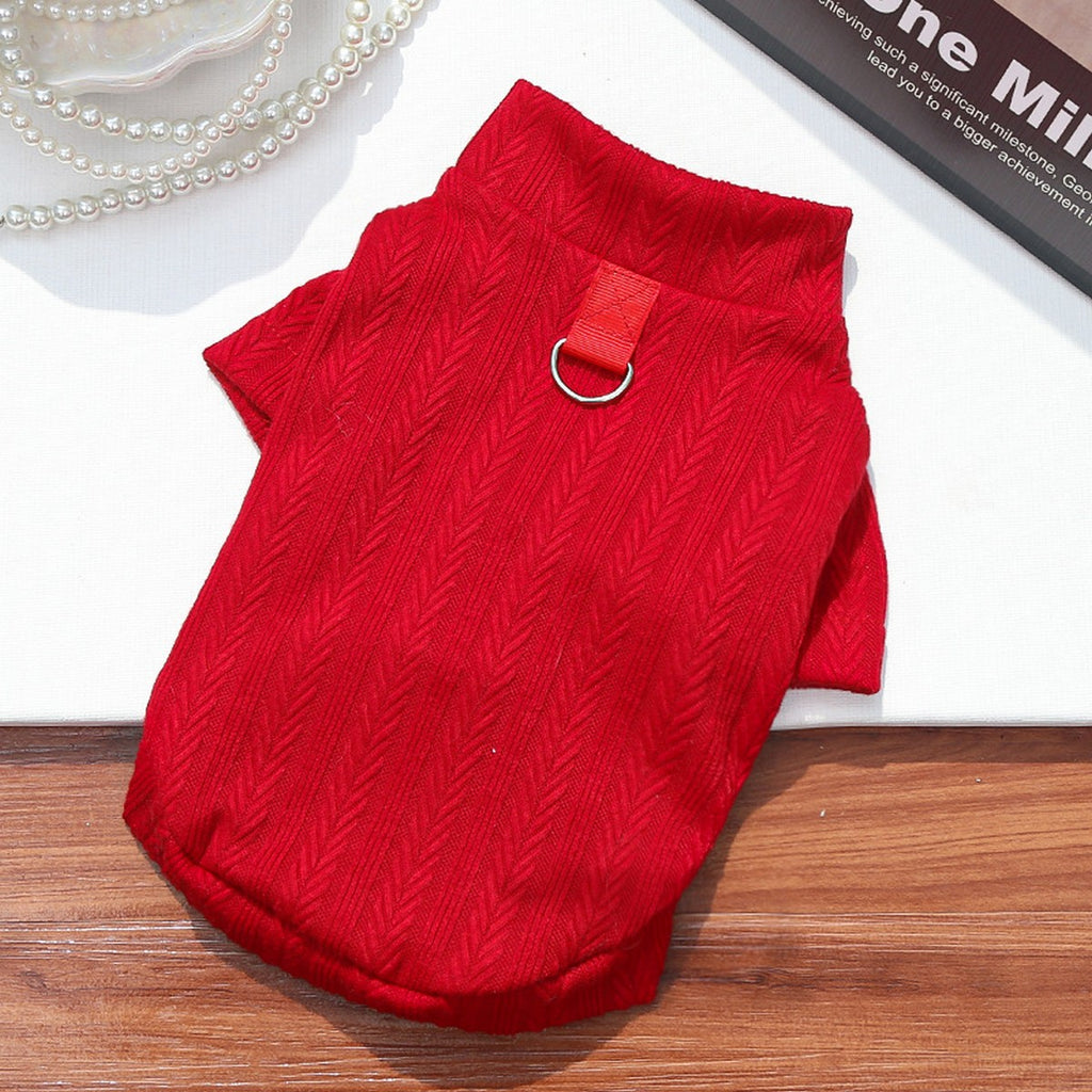 Elastic Pet Undershirt – Soft Fall Winter Outfit_CWMM11074