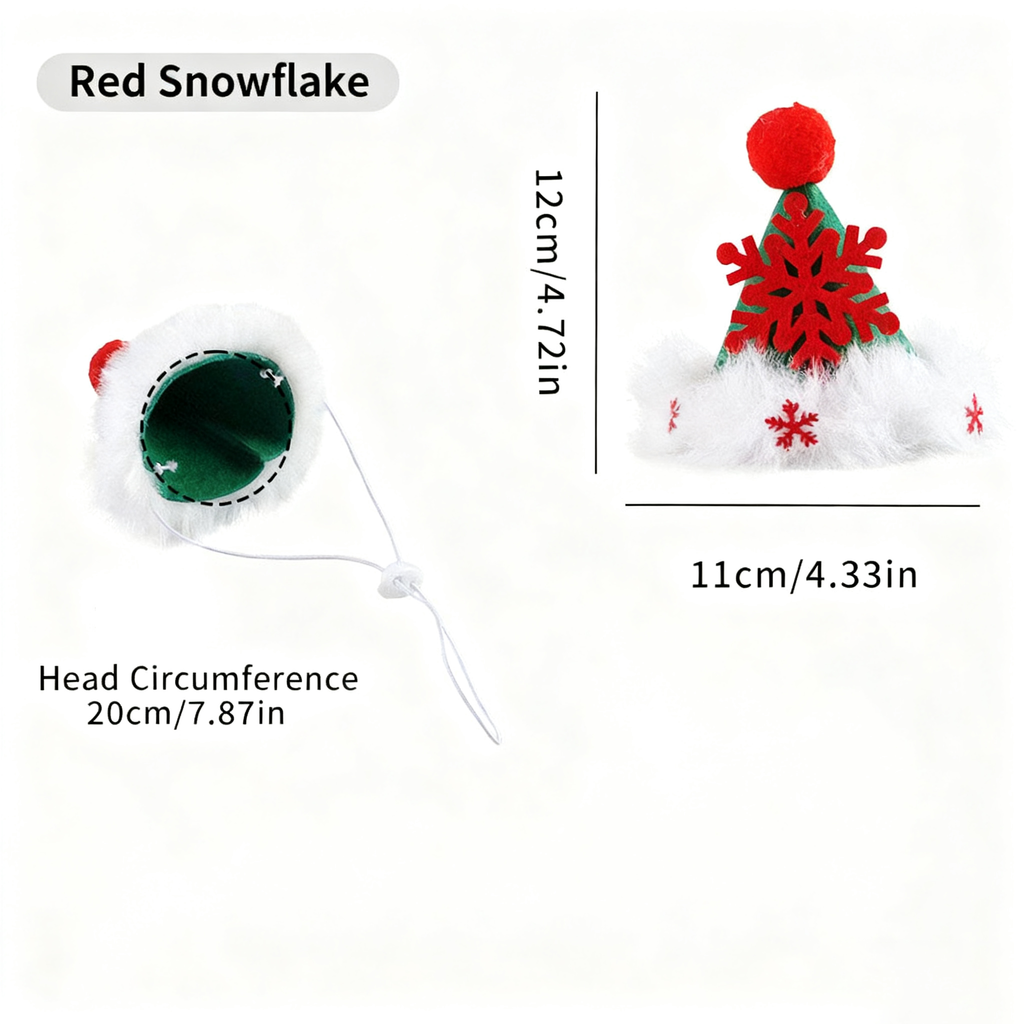 Christmas Tree Hat for Cats & Small Dogs_CWMM11399