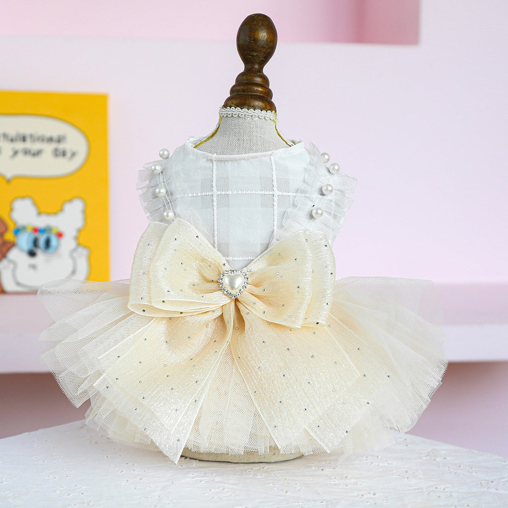 Pet Cozy Sissi Princess Wedding Skirt Dress_CWMM13041