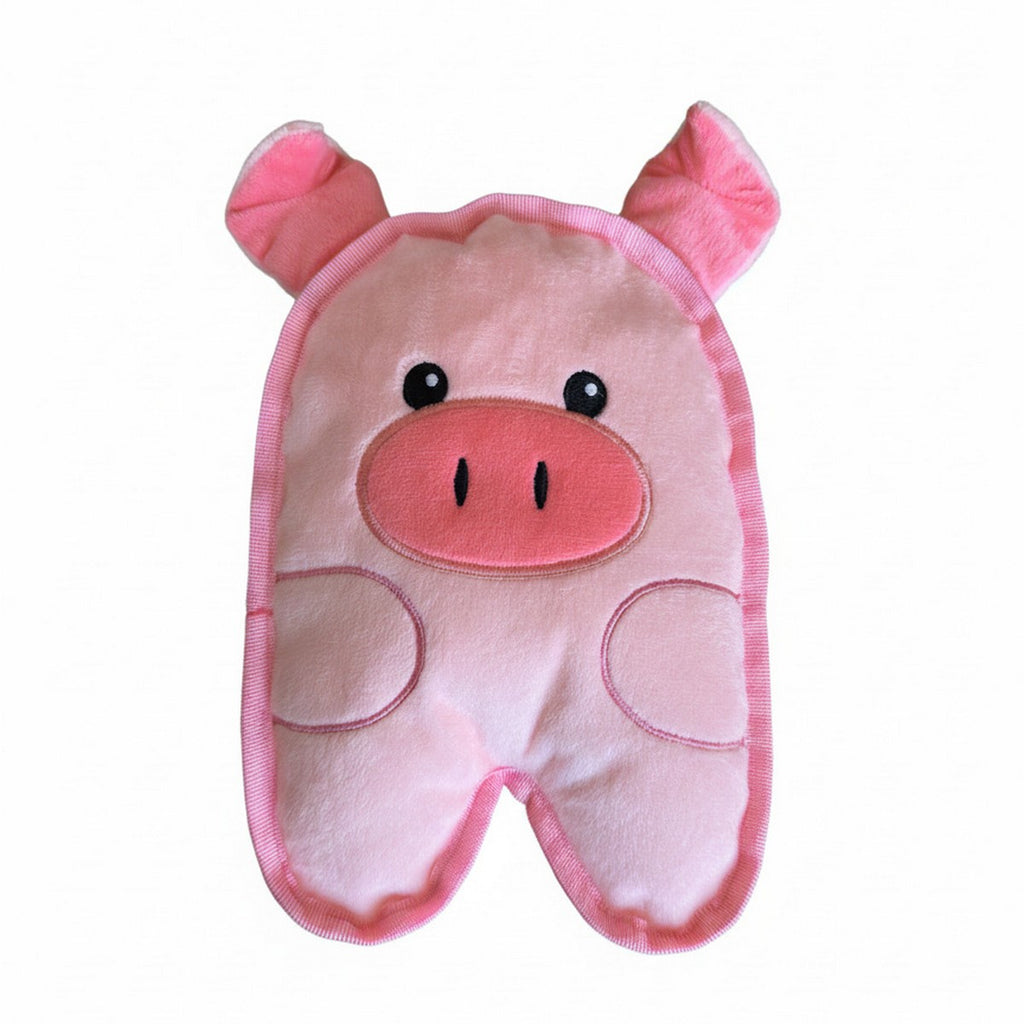 Soft Durable Pink Pig Dog Toy_CWMM13356
