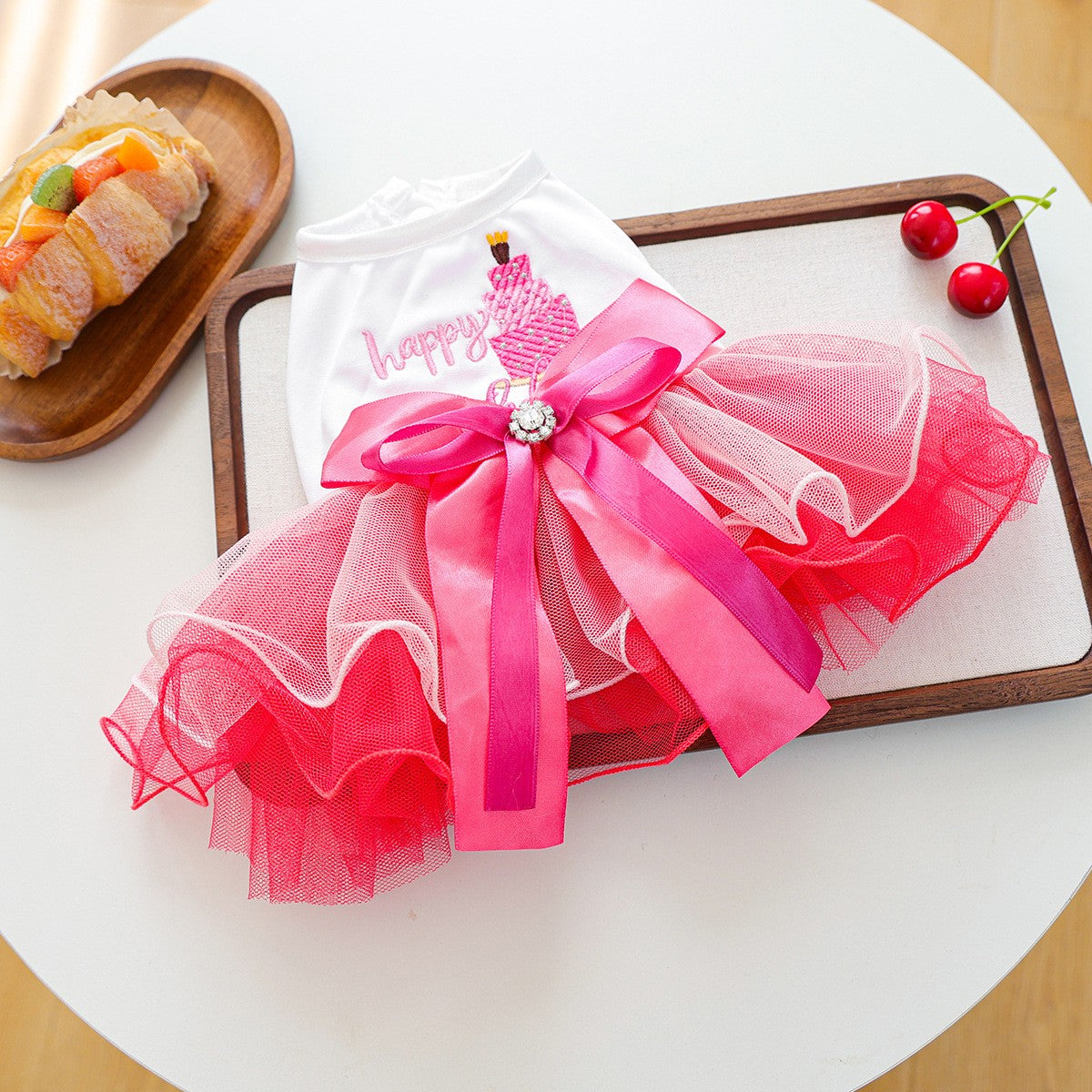Puppy Kitten Warm Puff Dress Outfit_CWMM13040