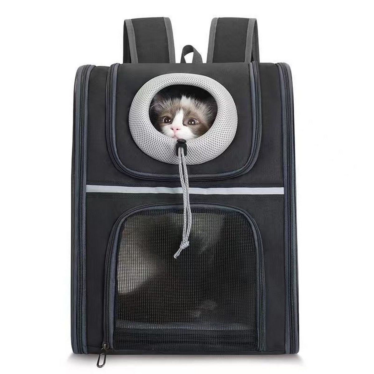 Portable Pet Travel Backpack for Cats Dogs_CWMM12934