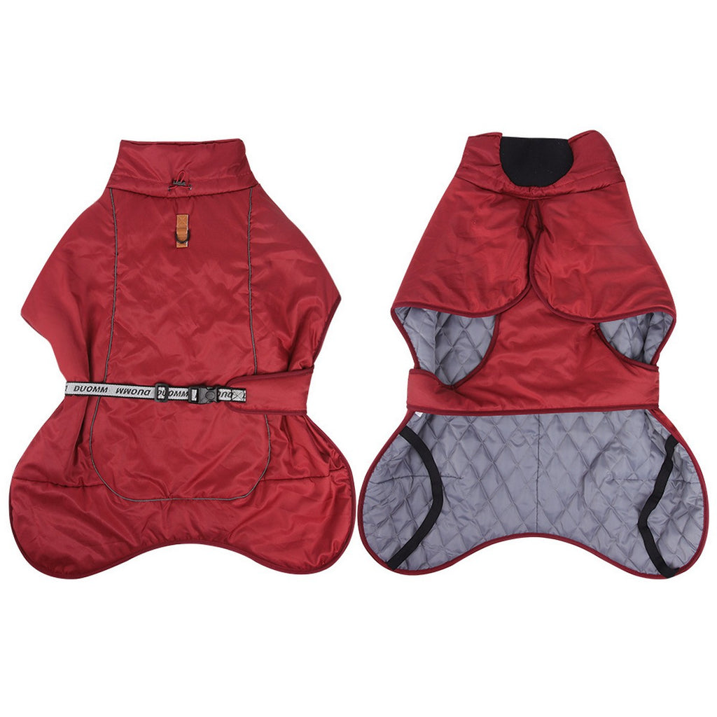 Autumn Warm Dog Cloak for Large Dogs_CWMM12406