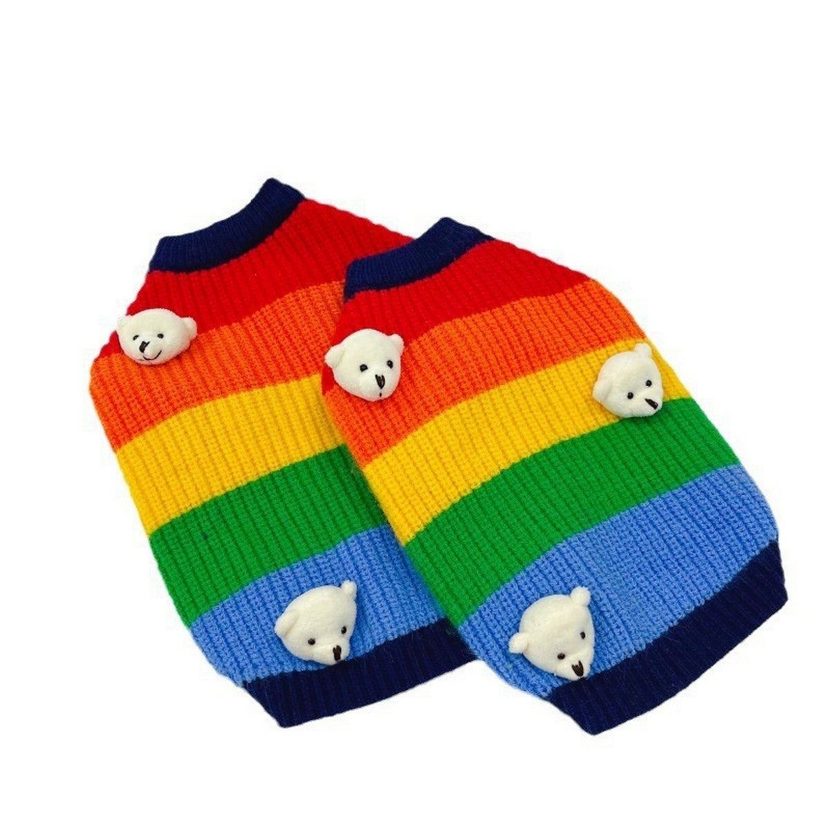 Colorful Knit Dog Cat Sweater for Winter_CWMM12307