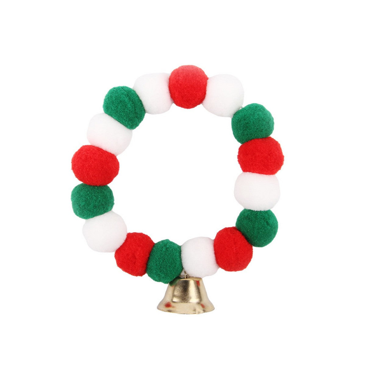 Christmas Pet Collar – Bell Pom Pom Decoration_CWMM11330