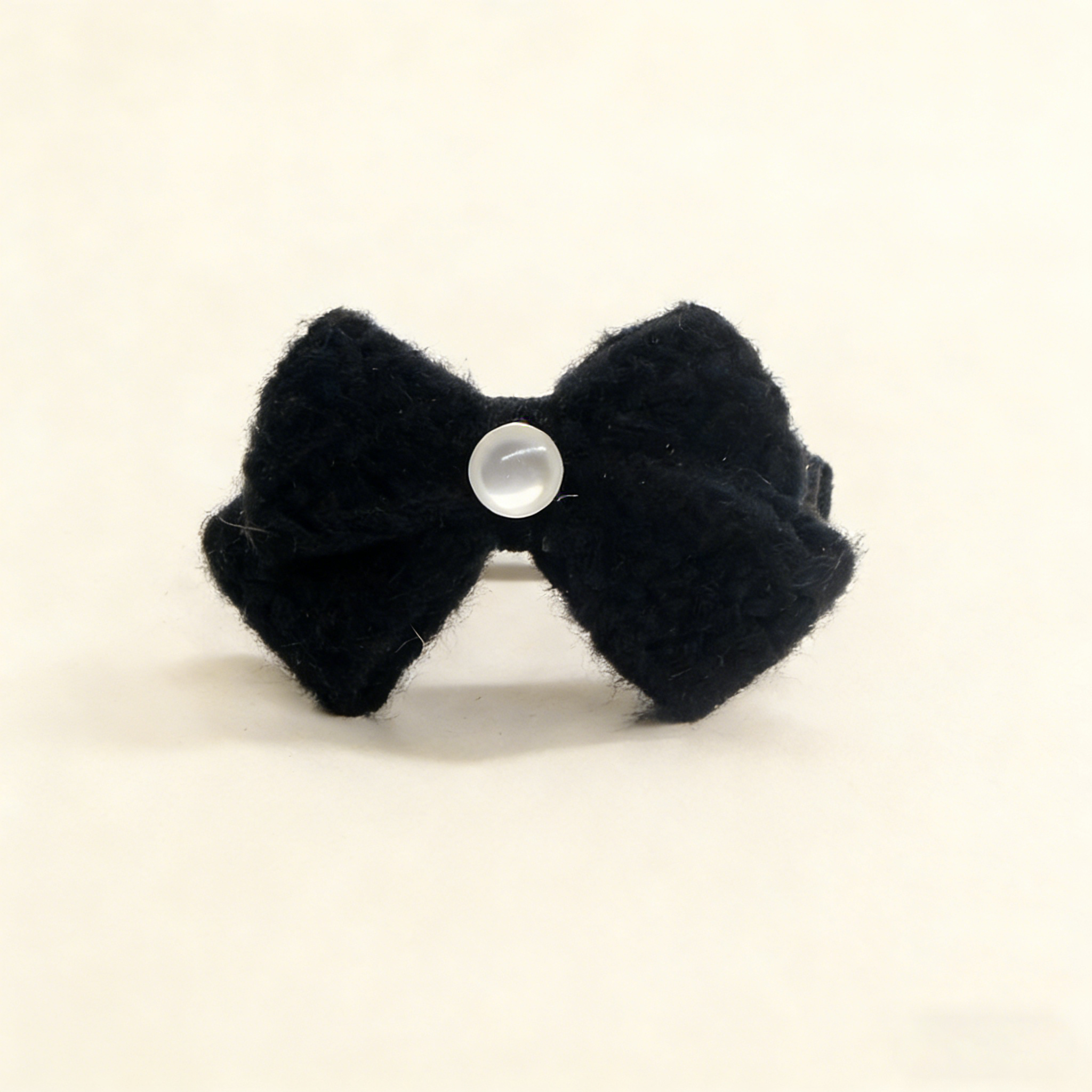 Plush Bow Pet Collar for Small Cats Dogs_CWMM13241