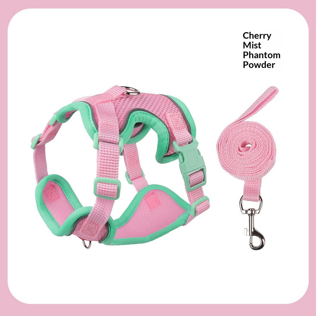 Comfort Fit Dog Vest Harness with Leash_CWMM12569