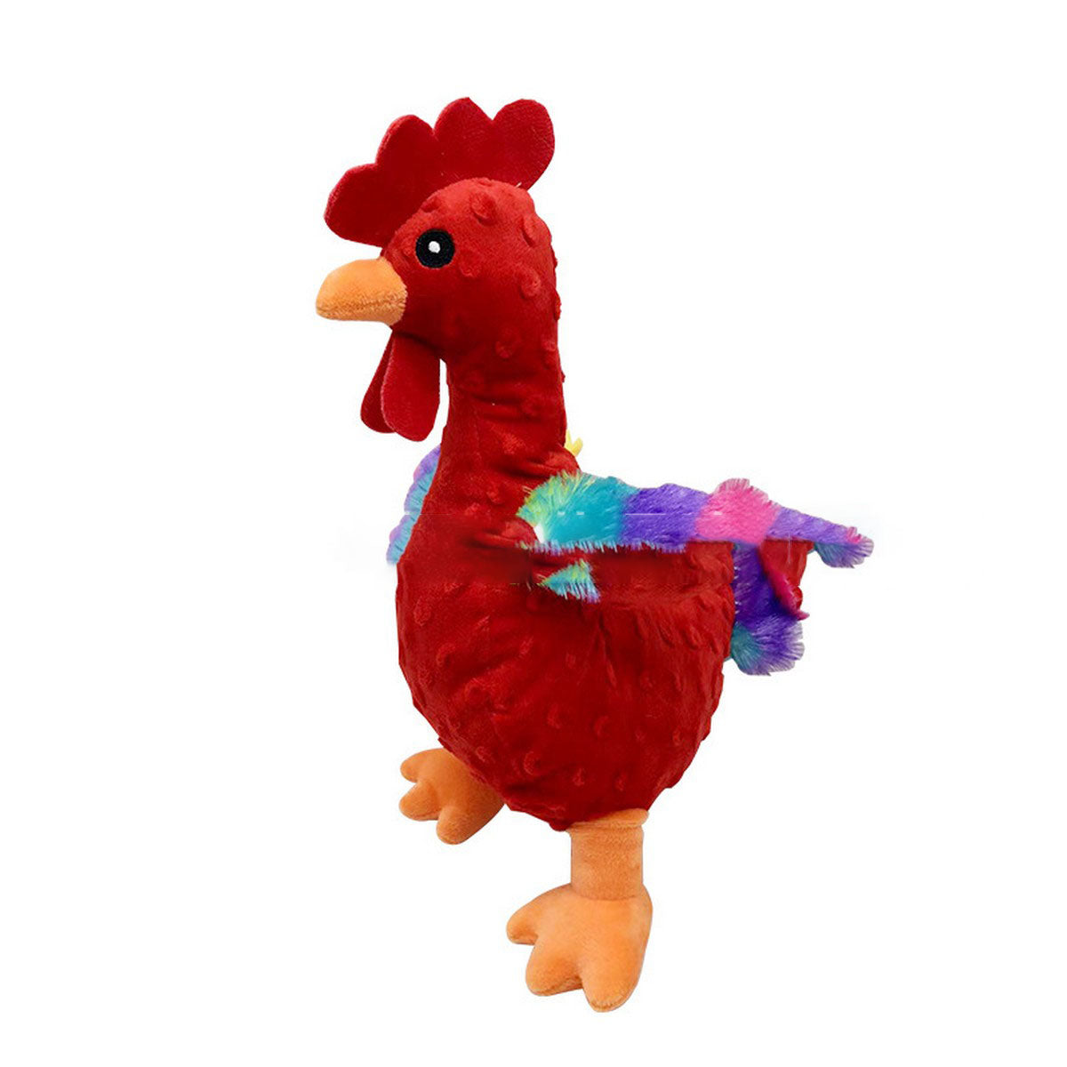 Interactive Rooster Plush Chew Toy_CWMM13306