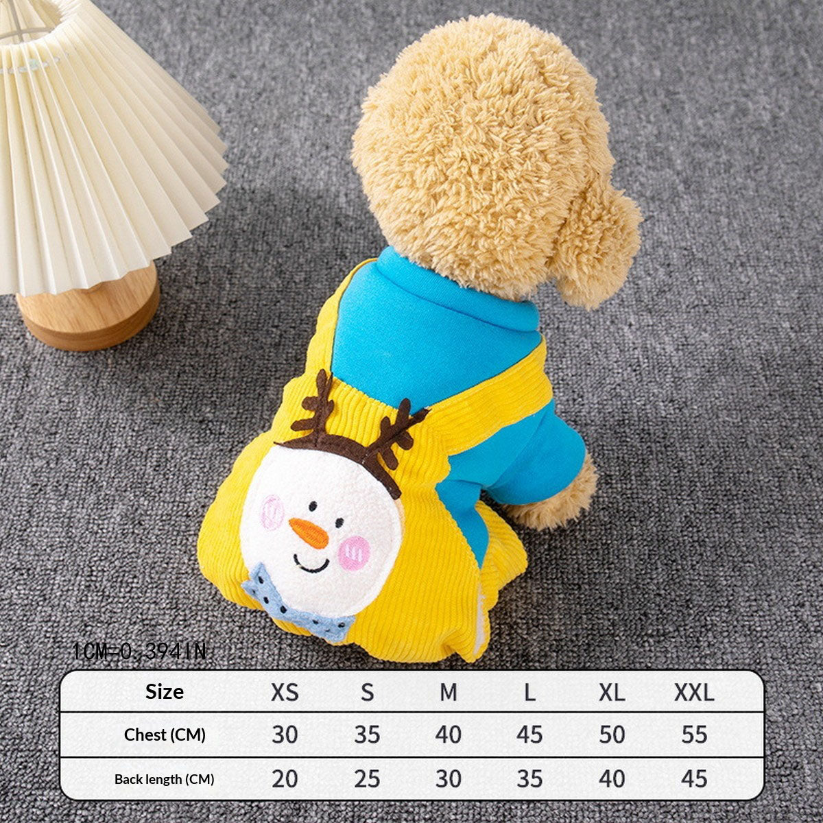 Dog Cat Warm Four Leg Winter Clothes_CWMM12791
