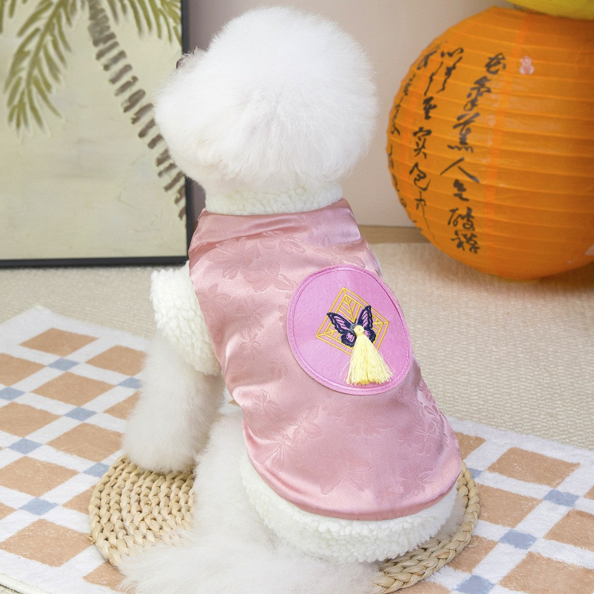 Elegant Korean Dog Winter Coat Small Doga_CWMM12278