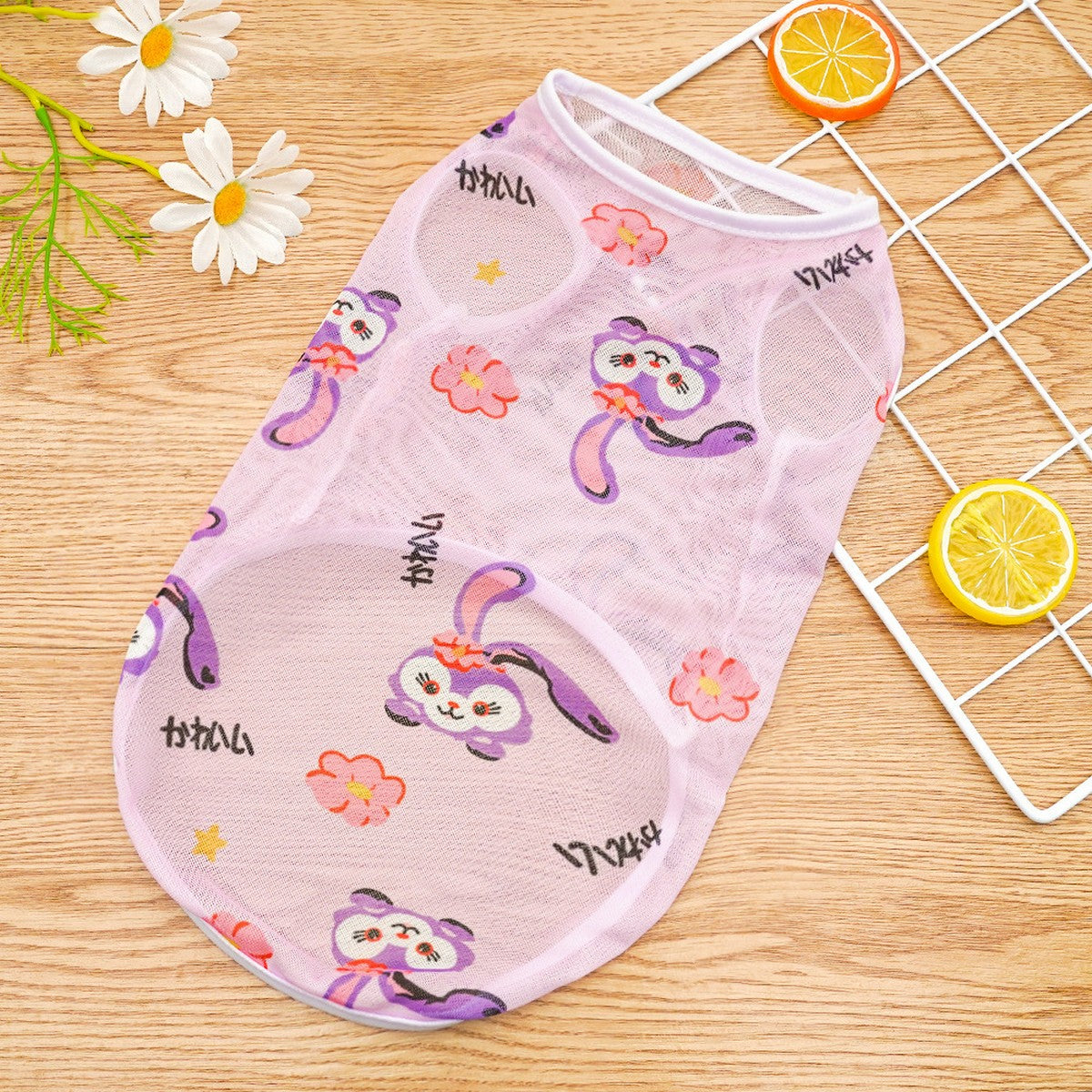 Cooling Mesh Pet Shirt for Large Dogs & Cats_CWMM11081