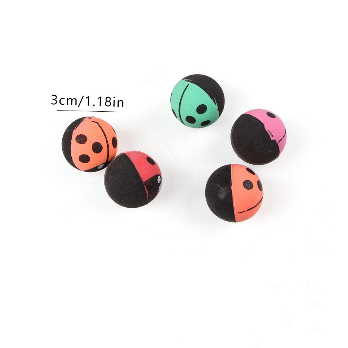 Insect Cat Toy Rolling Bounce Ball Small_CWMM11490