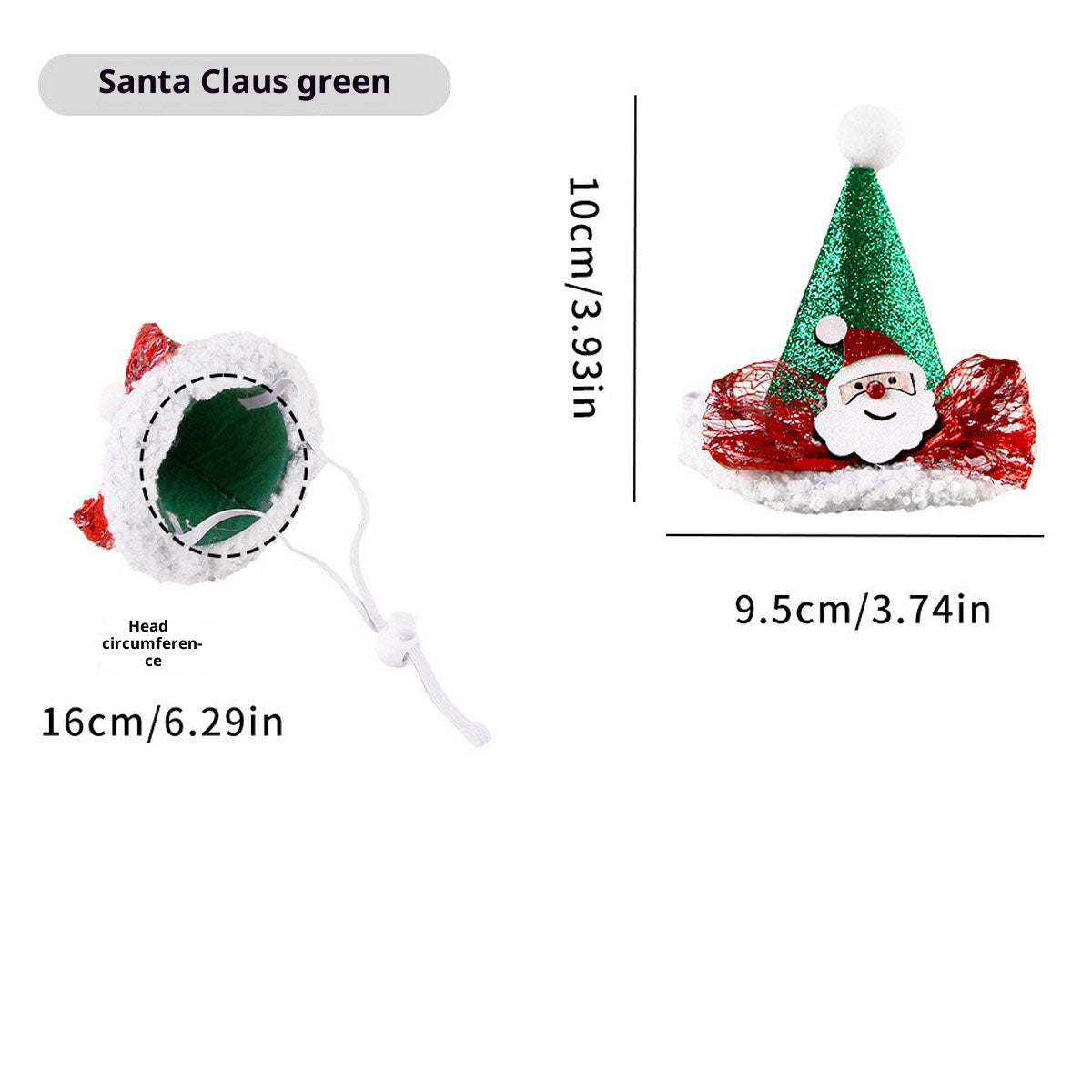Cute Christmas Pet Hat – Snowman Tree Headwear_CWMM11353