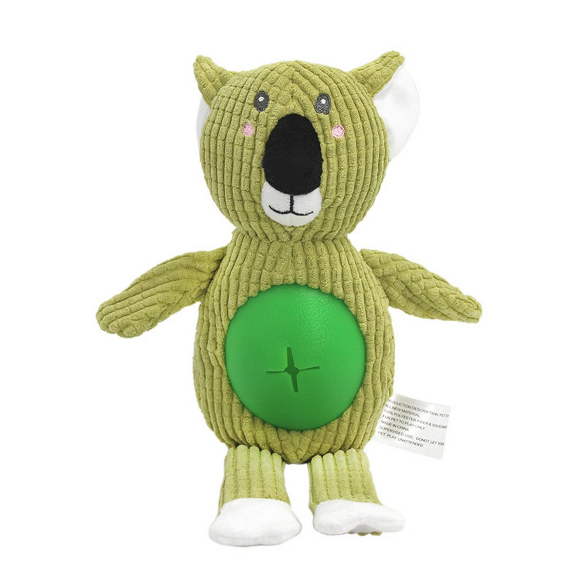 Squeaky Plush Koala Dog Toy_CWMM13329