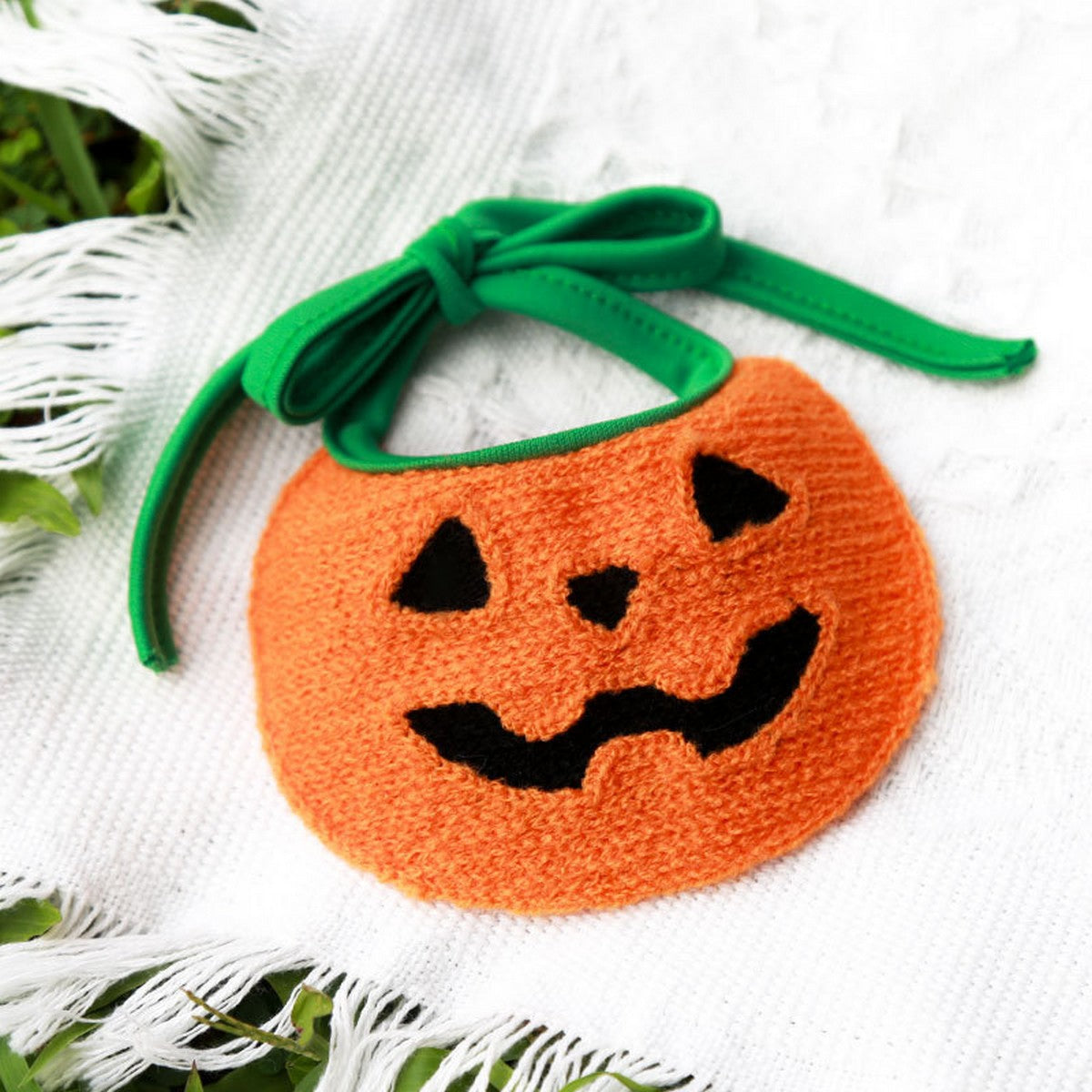 Halloween Pet Bib – Pumpkin Ghost Bandana_CWMM11072