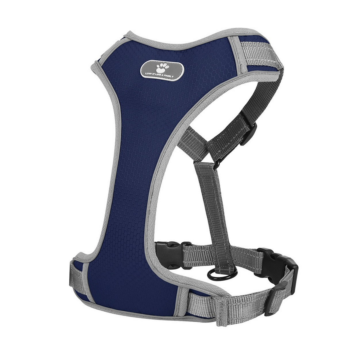 Dog Vest Style Harness with Reflective Leash_CWMM12512