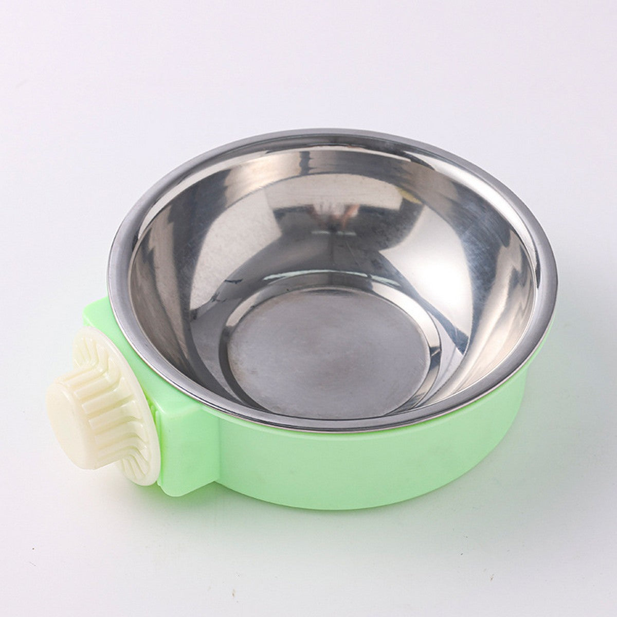 Thickened Fixed Hanging Stainless Steel Pet Bowl_CWMM13009