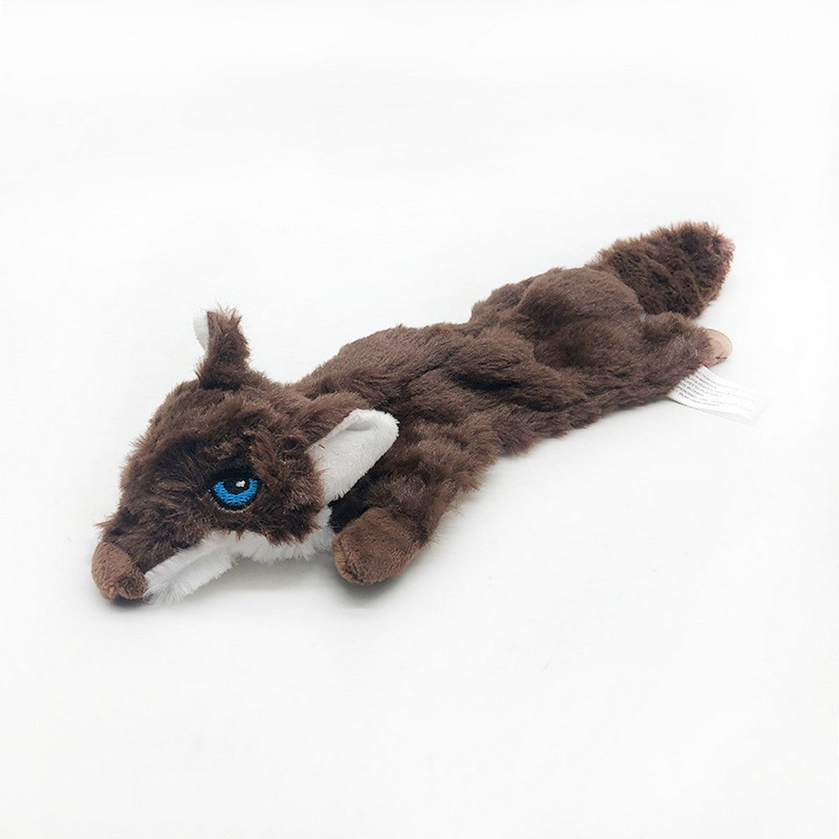 Durable Tri-Color Wolf Plush Toy_CWMM13327