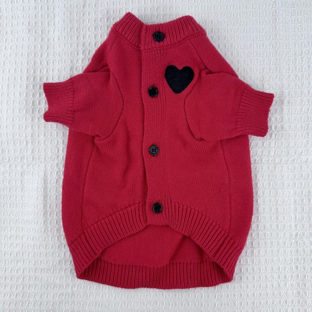 Warm Knit Dog Cat Cardigan Sweater_CWMM12306