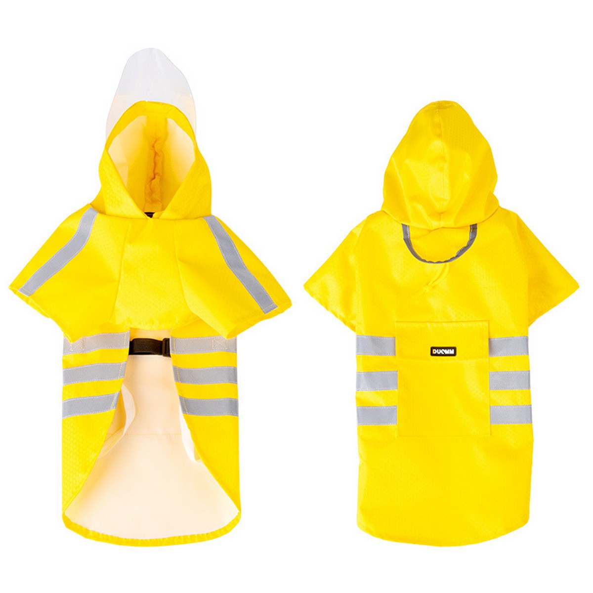 Outdoor Reflective Dog Raincoat for Large Dogs_CWMM12405