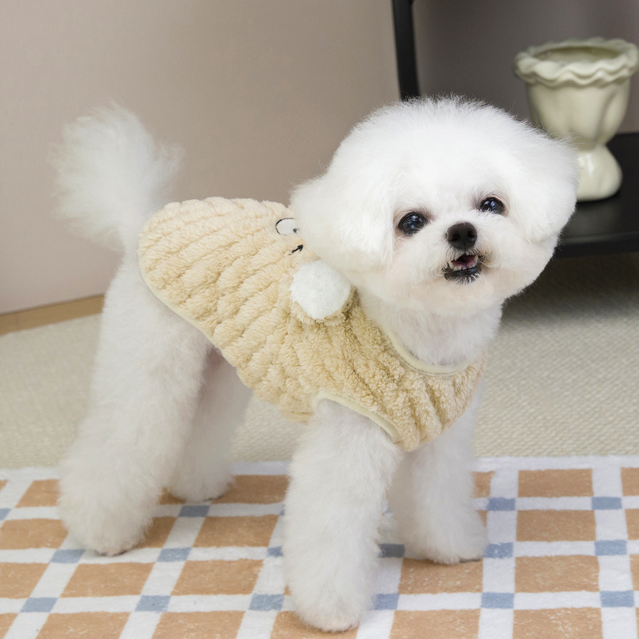 Pet Winter Fleece Vest for Small Dogs_CWMM12203