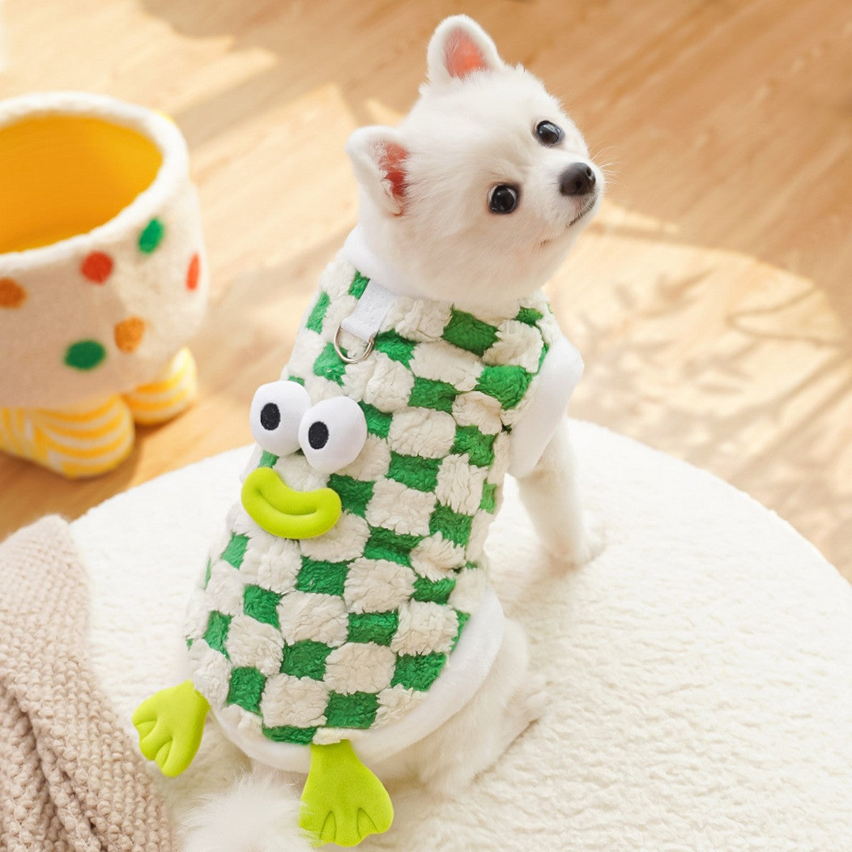 Funny Cartoon Pet Hoodie – Cute Dog & Cat Outfit_CWMM11070