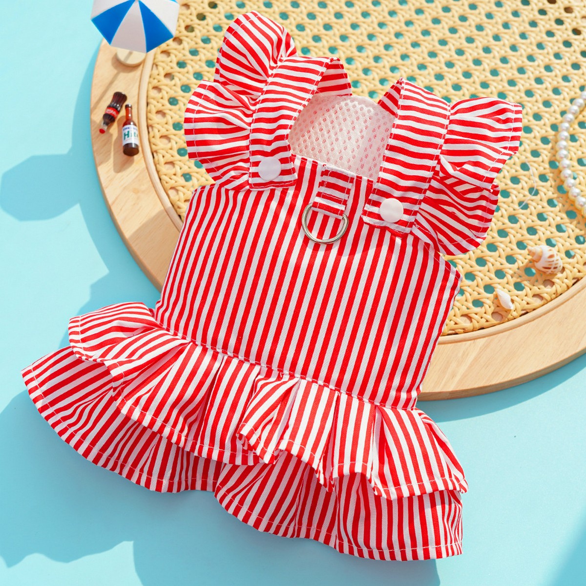 Pet Harness Dress – Cute Princess Outfit_CWMM11295