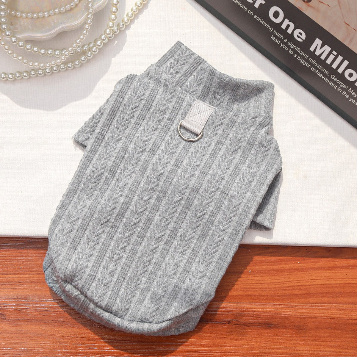 Elastic Pet Undershirt – Soft Fall Winter Outfit_CWMM11074