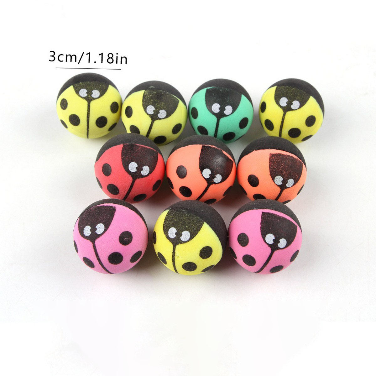 Insect Cat Toy Rolling Bounce Ball Small_CWMM11490