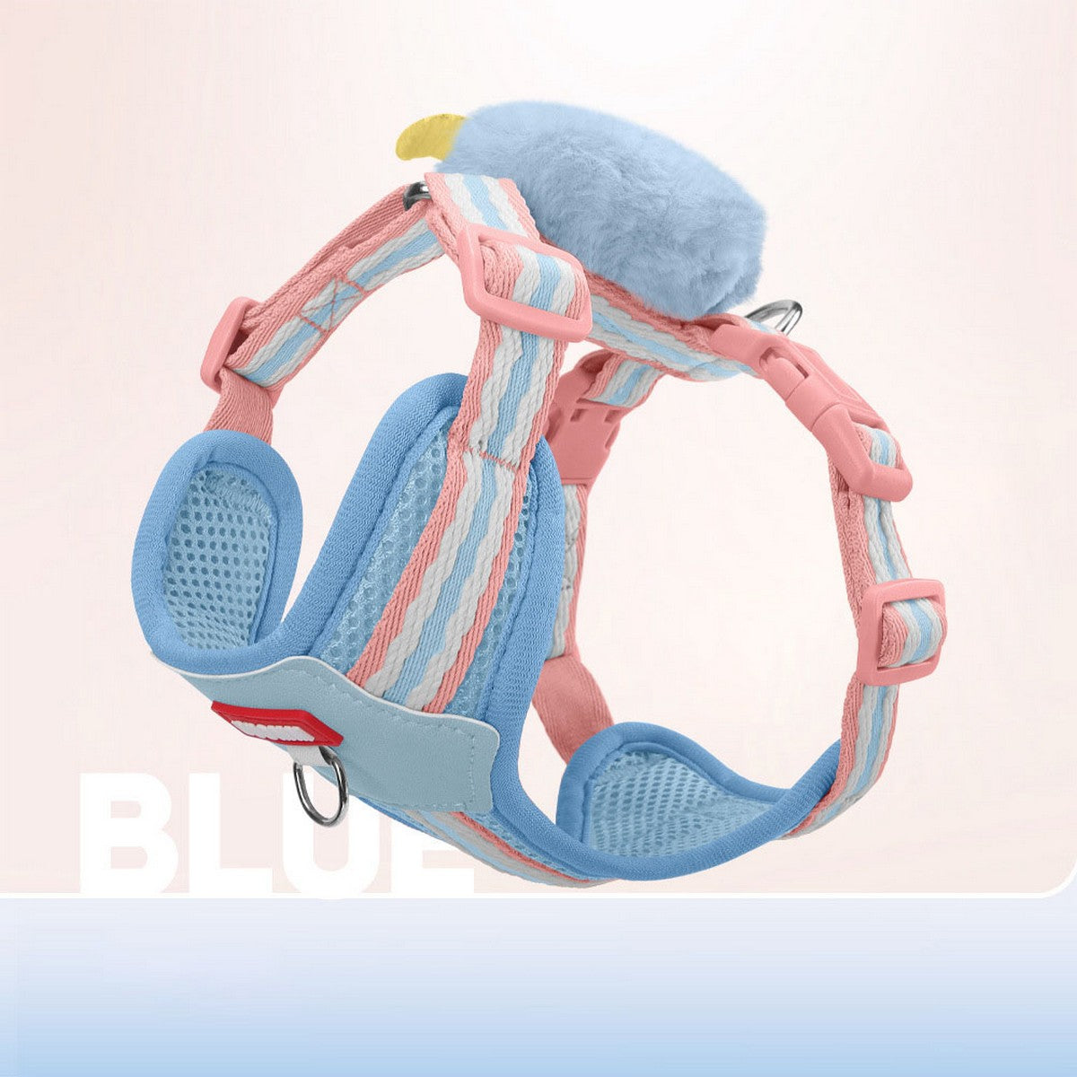 Breathable Dog Harness and Leash Set, Cute Plush_CWMM12439