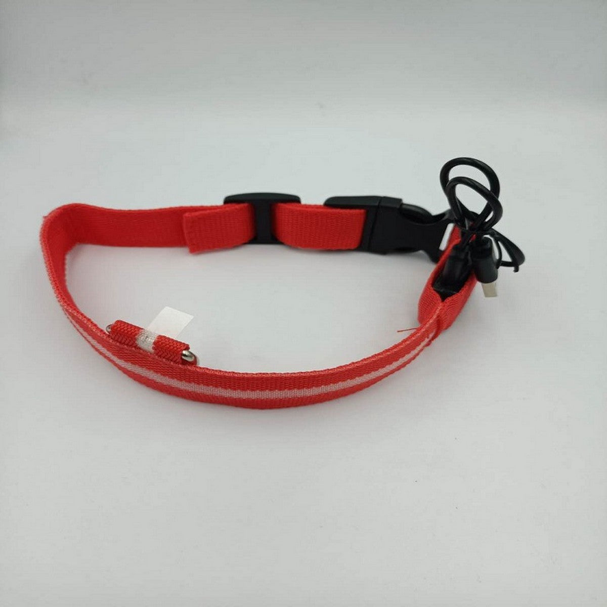 LED Dog Neck Collar Nylon Night Safet_CWMM11451