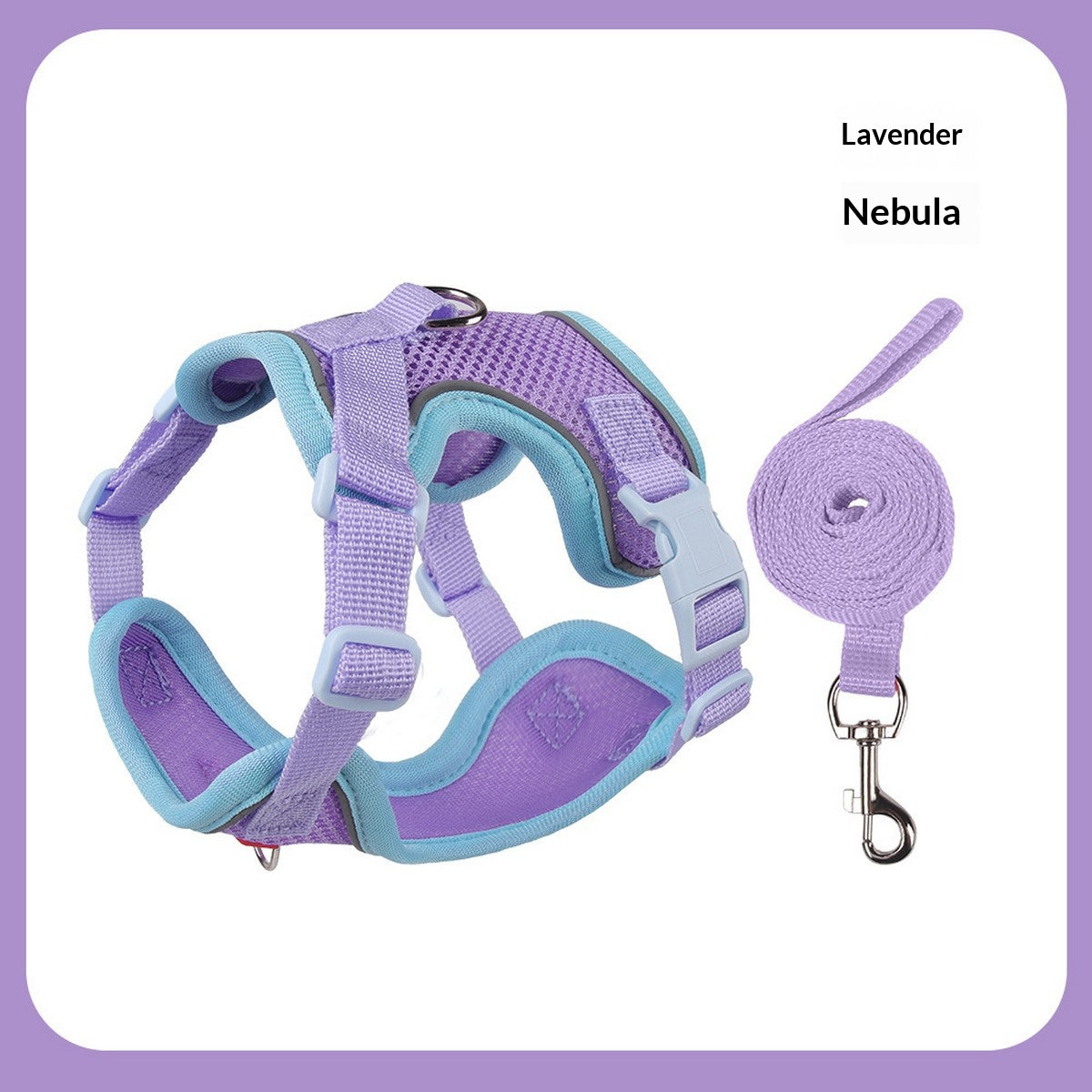 Comfort Fit Dog Vest Harness with Leash_CWMM12569