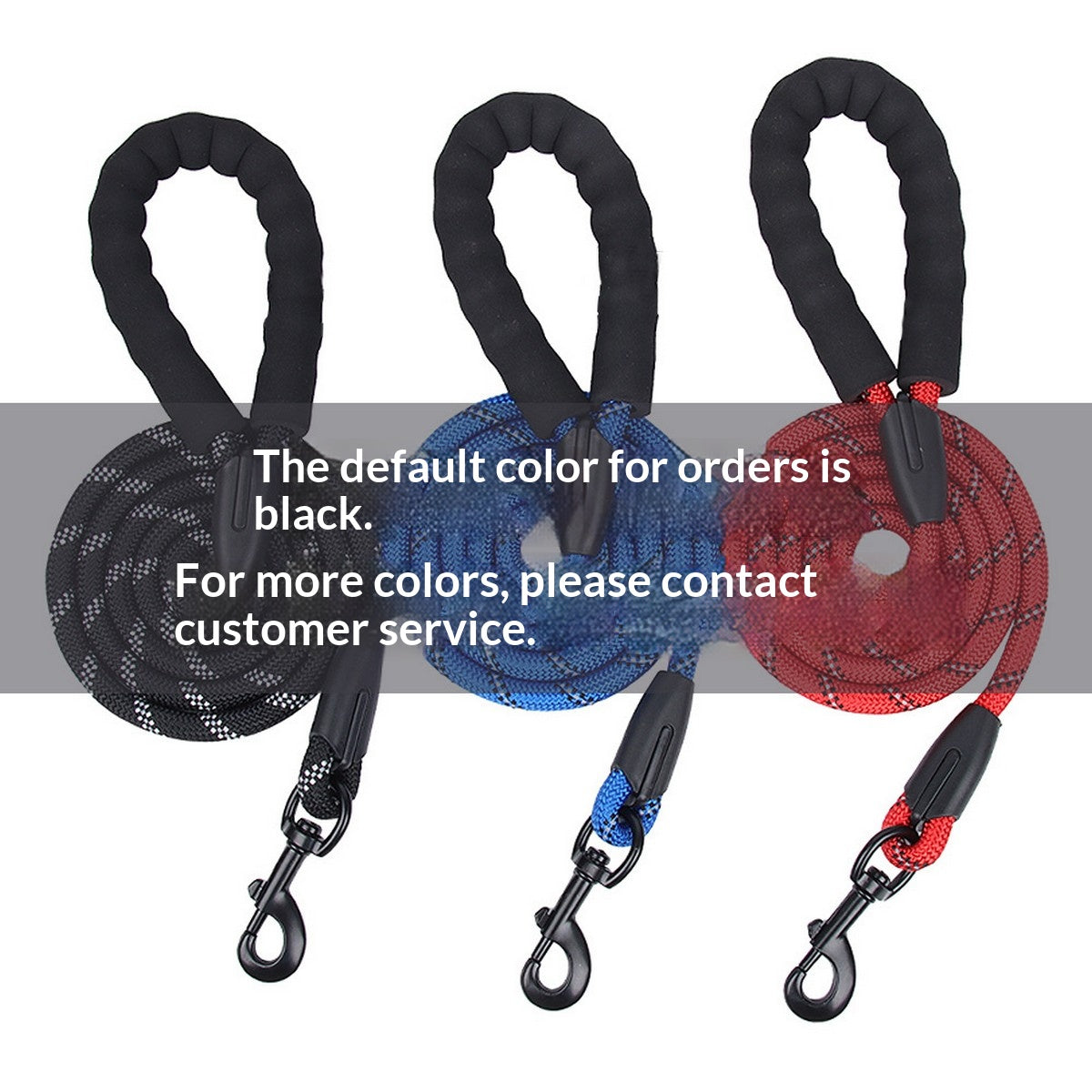Dog Vest Style Harness with Reflective Leash_CWMM12512