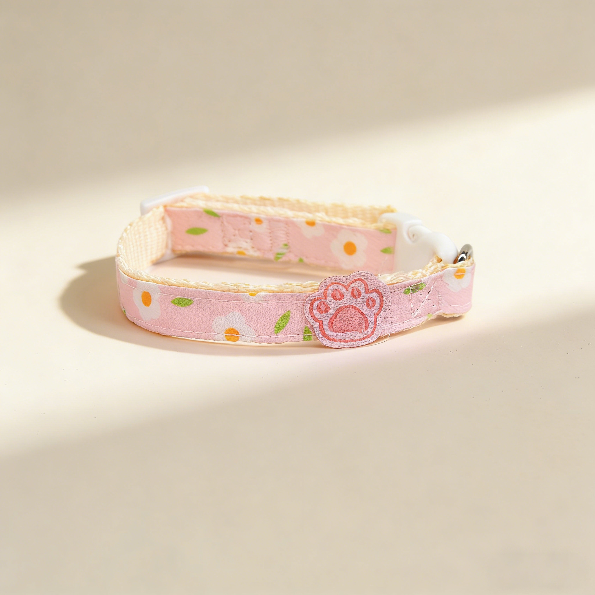 Cute Pet Collar Cartoon Flower Standard Buckle_CWXQ4-03MXQ