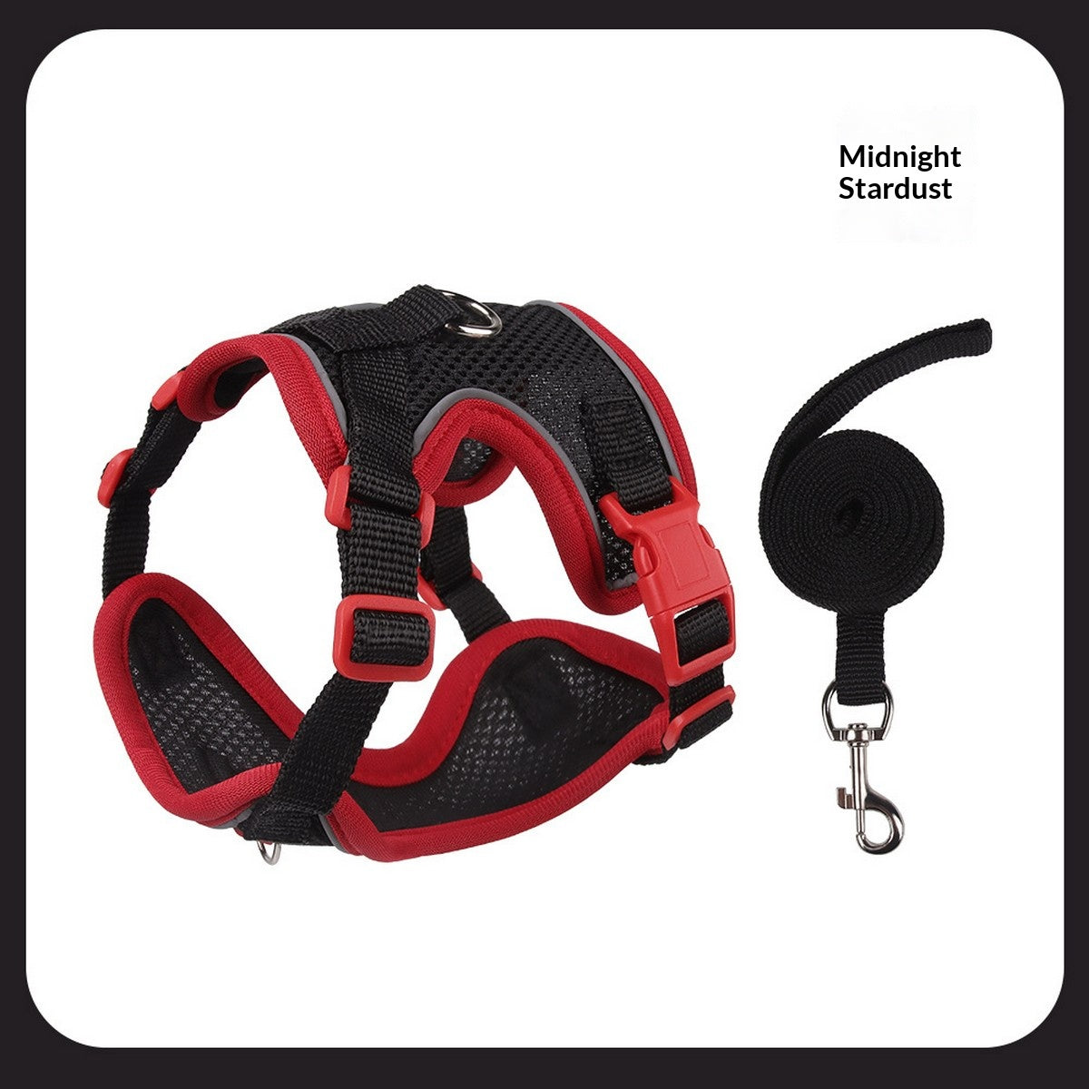 Comfort Fit Dog Vest Harness with Leash_CWMM12569